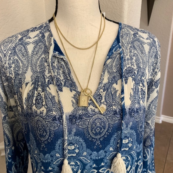 jewelry Victoria’s Secret lock & key gold necklace - Picture 9 of 9